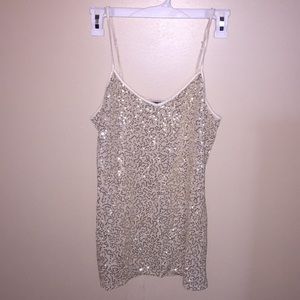 Sequin Tank Top